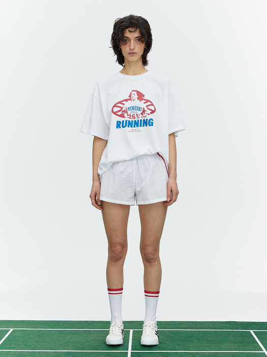 DRY AIR RUN PEOPLE OVER FIT TEE_WHITE