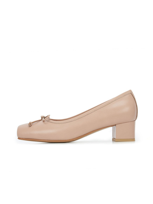 SIA Ballerina Pumps - BEIGE / BLACK