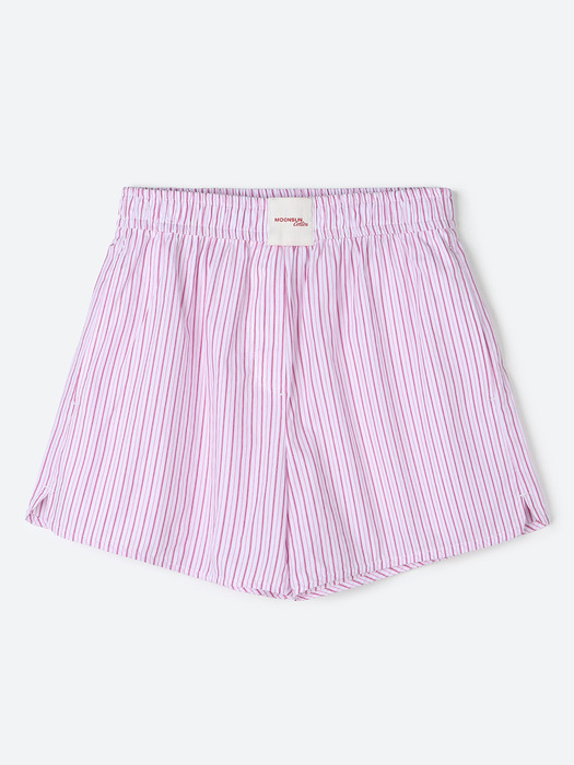MJ S2 01 M.C Brief Shorts / Pink Stripe