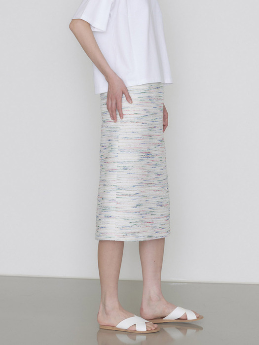 Summer mood tweed skirt