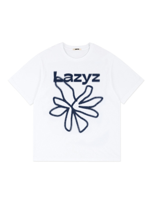 Big Lazy Flower T-shirt (3color)