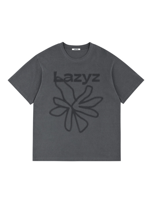Big Lazy Flower T-shirt (3color)