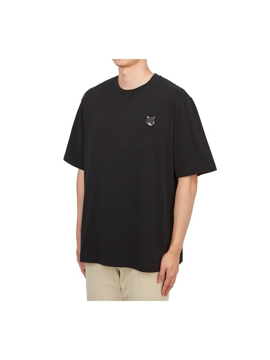 MAISON KITSUNE 메종키츠네 볼드 폭스헤드 남성 반팔티셔츠 LM00107KJ0119 P199