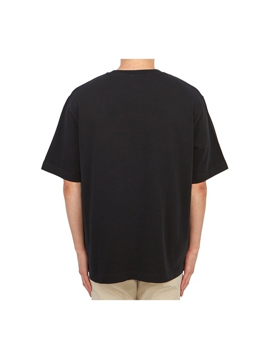 MAISON KITSUNE 메종키츠네 볼드 폭스헤드 남성 반팔티셔츠 LM00107KJ0119 P199