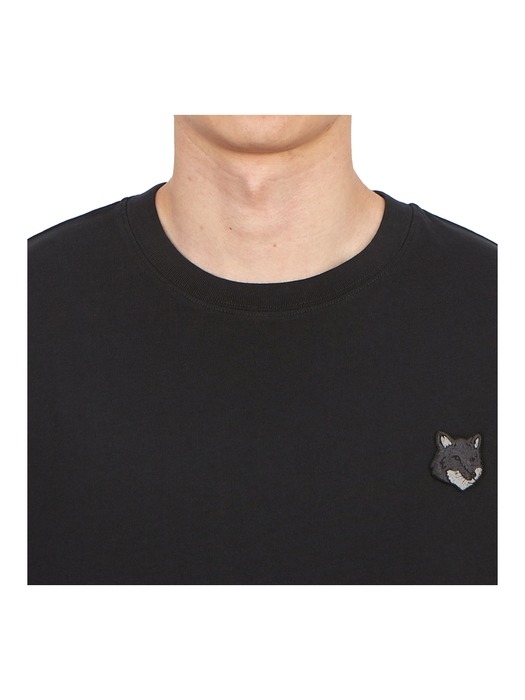 MAISON KITSUNE 메종키츠네 볼드 폭스헤드 남성 반팔티셔츠 LM00107KJ0119 P199