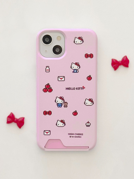 Hello Kitty  Pixel Card Case_HC2478HP005O