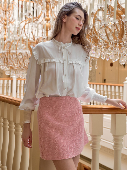 ERICA Tweed Skirt(에리카)_PINK