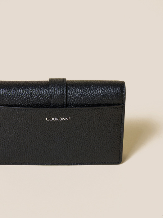 ☆COURONNE☆ Posie Card Wallet Black RCWGX24646BKX Posie Card Wallet _COURONNE - 코오롱몰