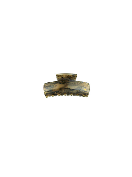 HDM018 Marbling square hair clip