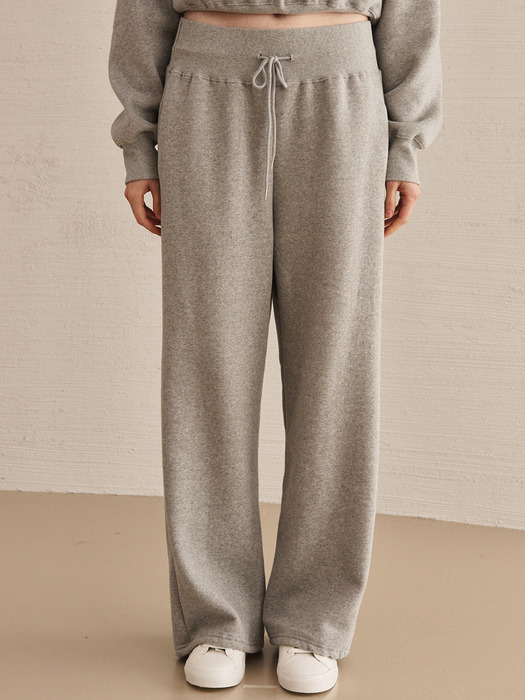 [기모]Wide Banding Sweat Pants - M. Gray