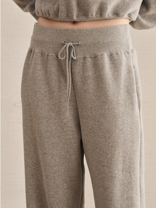 [기모]Wide Banding Sweat Pants - M. Gray