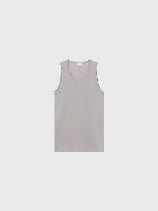 Soft slim sleeveless (beige / dark beige / camel / brown / black / light gray / dark gray)