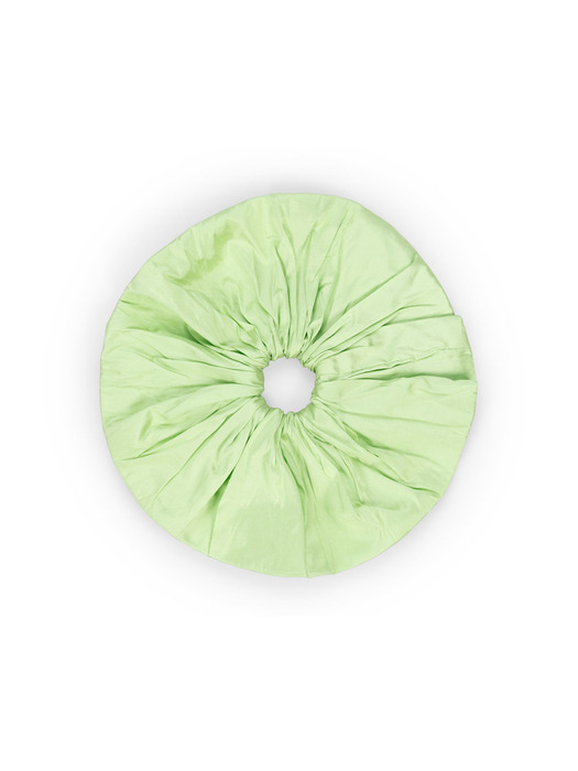 Frill Scrunchie Light Green - Image 1