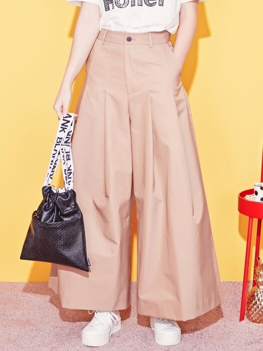 MAXI FLARED PANTS-BE