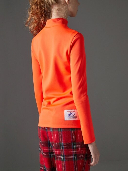 Get The Style Slim Fit T-shirt_Neon Orange