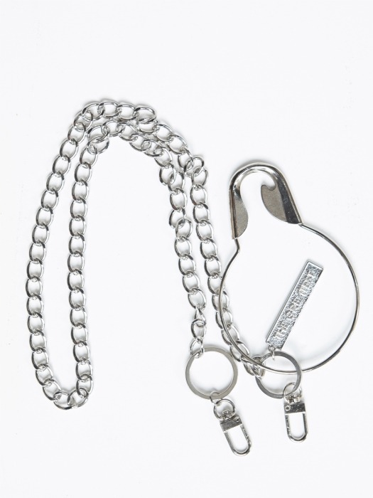 GT19SS14 O SAFETY PIN CHAIN