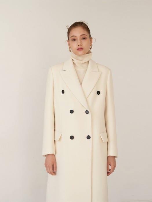 HAILEY Classic Double Breasted Coat_Ivory(CASHMERE)