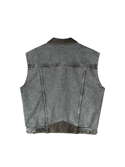 UL:KIN COLLECTION LABEL_WASHED DENIM VEST