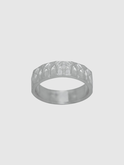 Gothic dome mans ring (men)