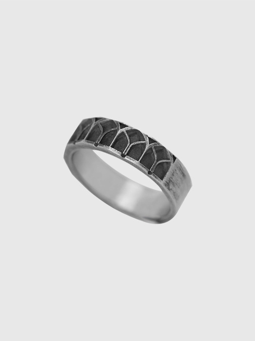 Gothic dome mans ring (men)
