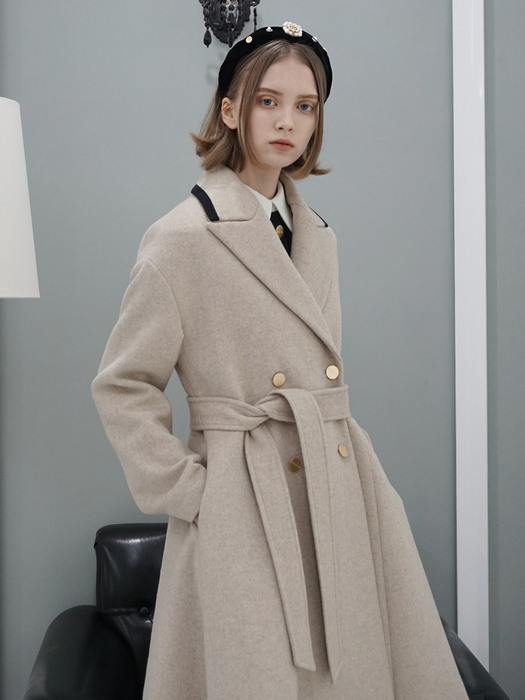 Serena Cashmere blended coat