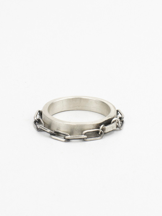double chain ring small (silver 925)