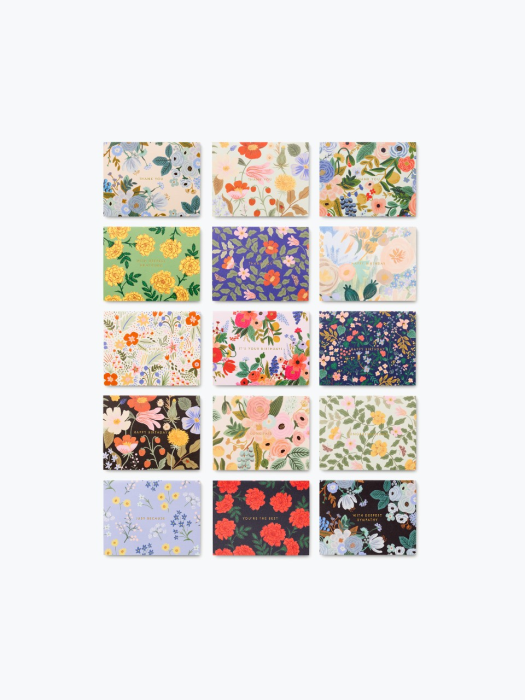 Mixed Florals Essentials Card Box 카드 박스