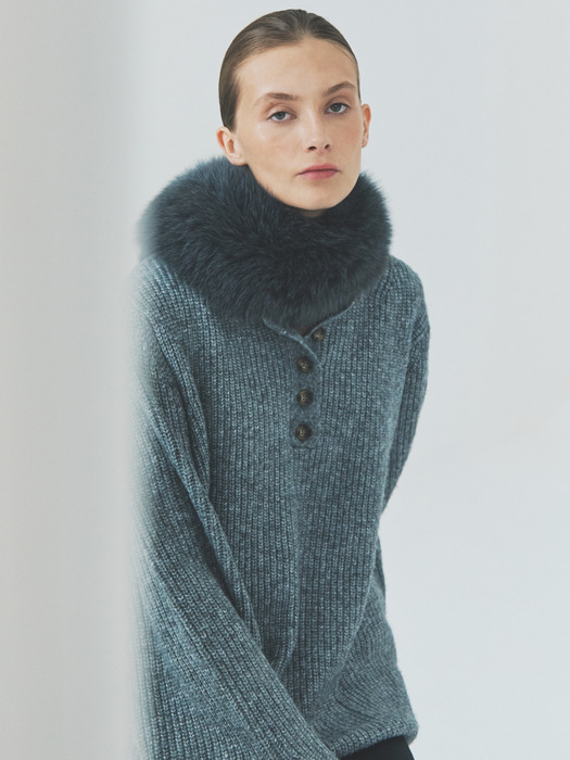 [리퍼브][Premium] Fur-trimmed Winter Padding_2colors
