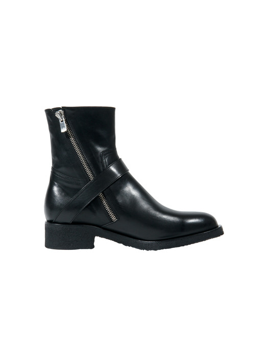 Guil.F YARS 40 BIKER BOOT IN CALFSKIN