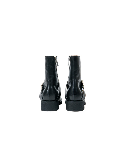 Guil.F YARS 40 BIKER BOOT IN CALFSKIN