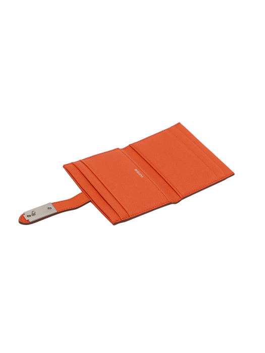 Magpie Card wallet (맥파이 카드지갑) Neon orange