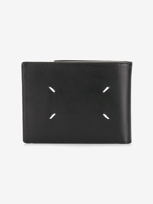 [UNISEX] 20FW PLAIN LEATHER TRI-FOLD WALLET BLACK S35UI0436 PS935 T8013