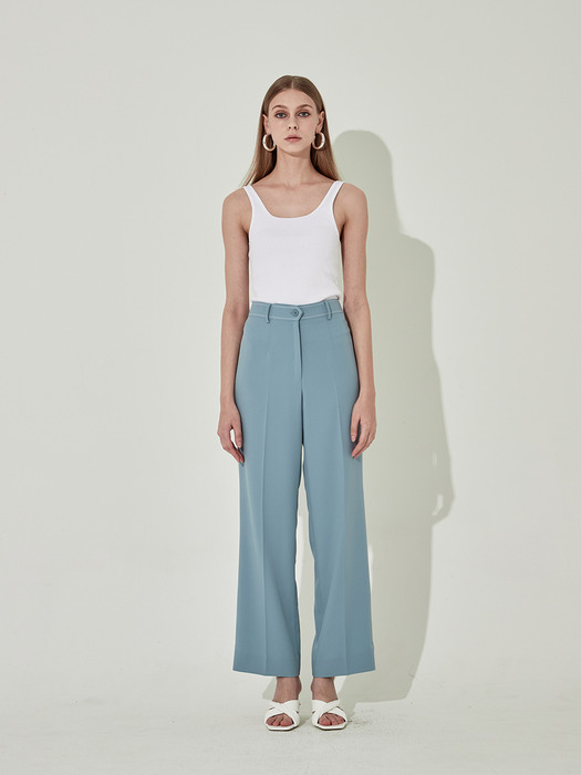 Stitched Straight Trouser [Mint]