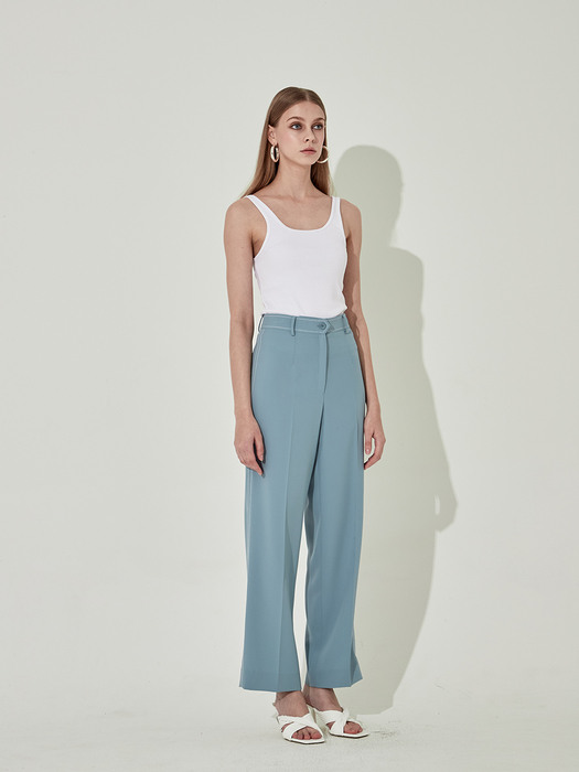Stitched Straight Trouser [Mint]