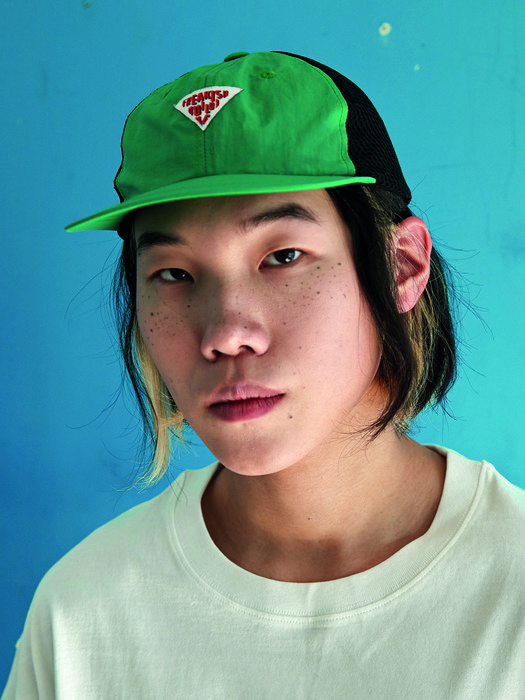 SEGU MASH FLAT CAP (GREEN)