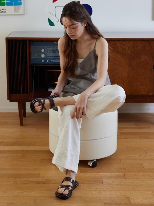 라운드 토 쿠셔닝 플립플랍_6color