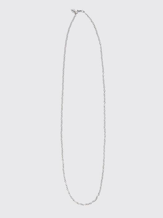 Blank necklace 01 Silver