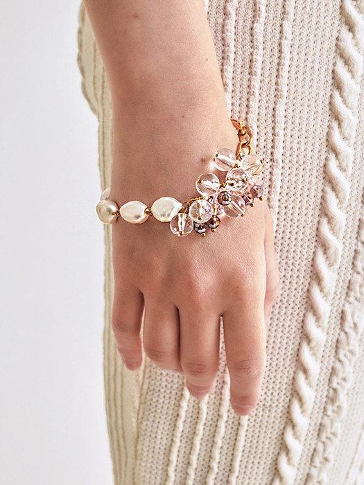 bubble pearl bracelet