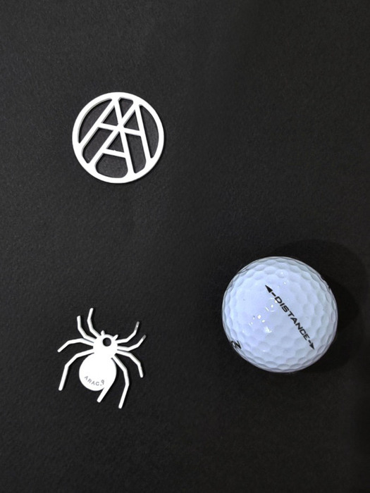 ARC BALLMARK (골프 볼마크) - spider white