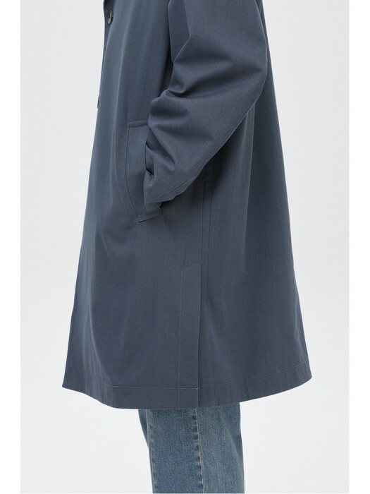blue single trench coat_CWCAS22104BUX