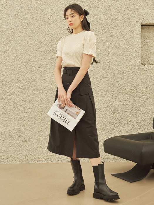 Berlin Trench Skirt - Long (3color)