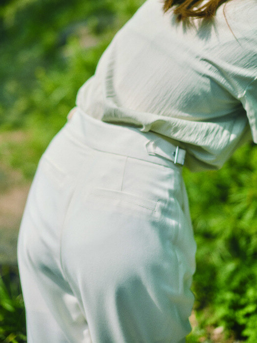 Side Belt Pants_2color