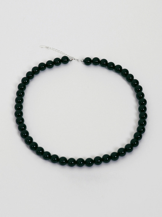 black onyx necklace (6mm)