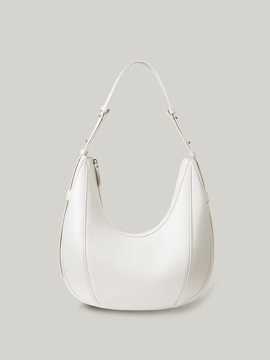 BIG OVAL BAG [LIGHT GRAY - PLAIN]