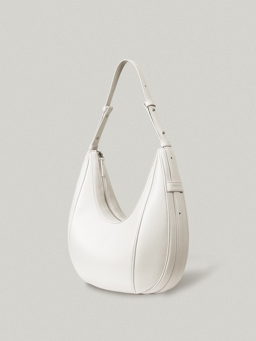 BIG OVAL BAG [LIGHT GRAY - PLAIN]