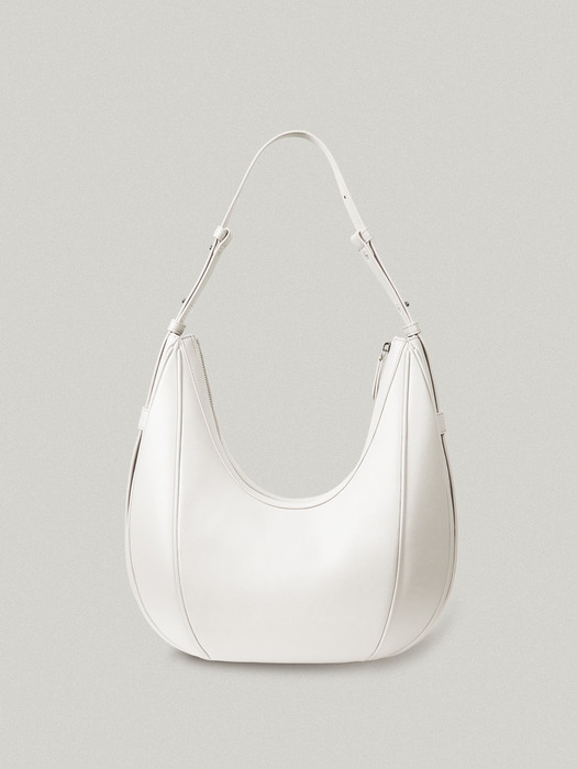 BIG OVAL BAG [LIGHT GRAY - PLAIN]