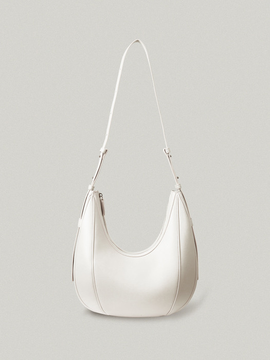 BIG OVAL BAG [LIGHT GRAY - PLAIN]