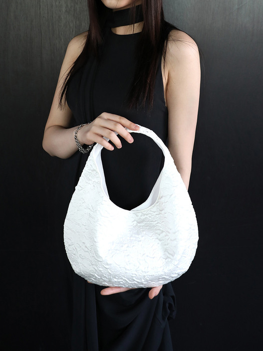 Egg Mini bag _ Embossing [Ivory]