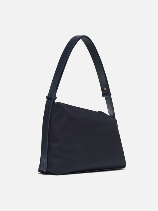 Rowie nylon shoulder bag Navy