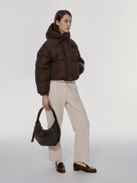 [EXCLUSIVE] HT nylon shoulder bag (Brown)